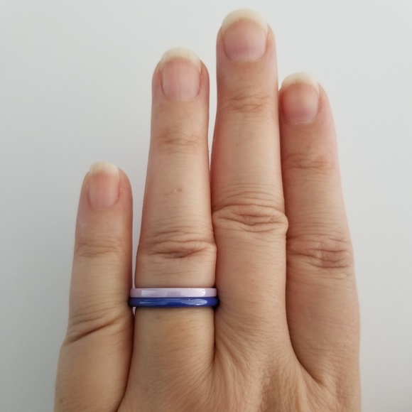 Blue Ceramic Ring - Picture 8 of 8